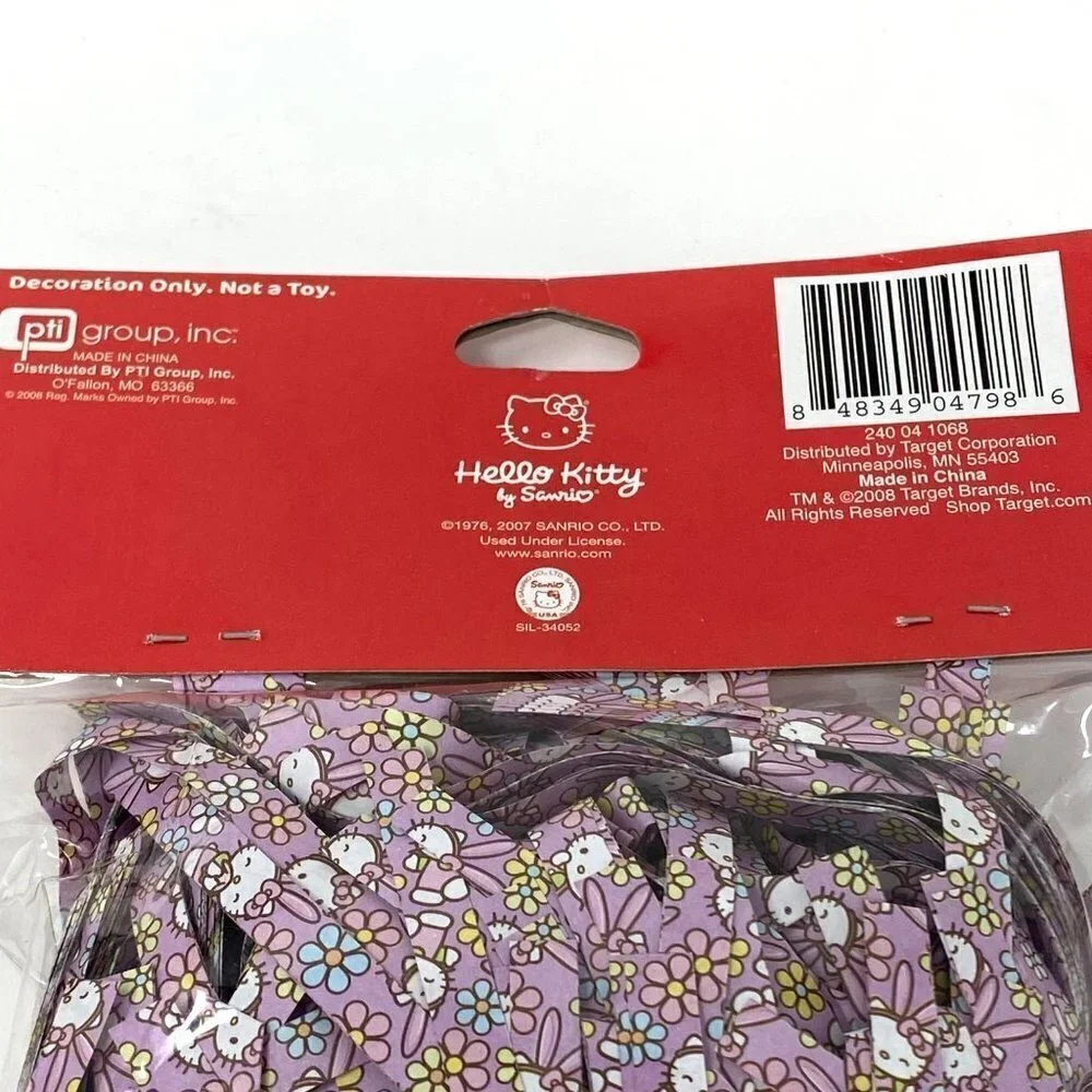 Hello Kitty Easter Grass Gift Wrap